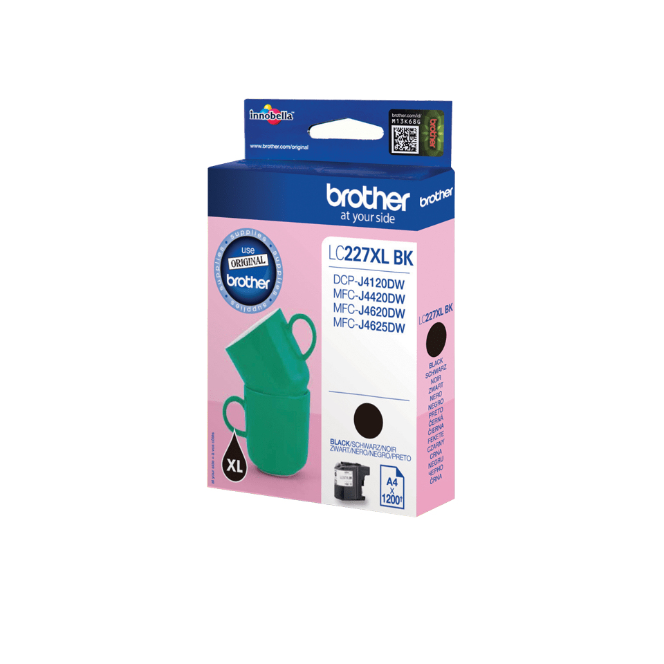 Brother LC227XLBK - Schwarz - Original - Tintenpatrone, Ansicht 2