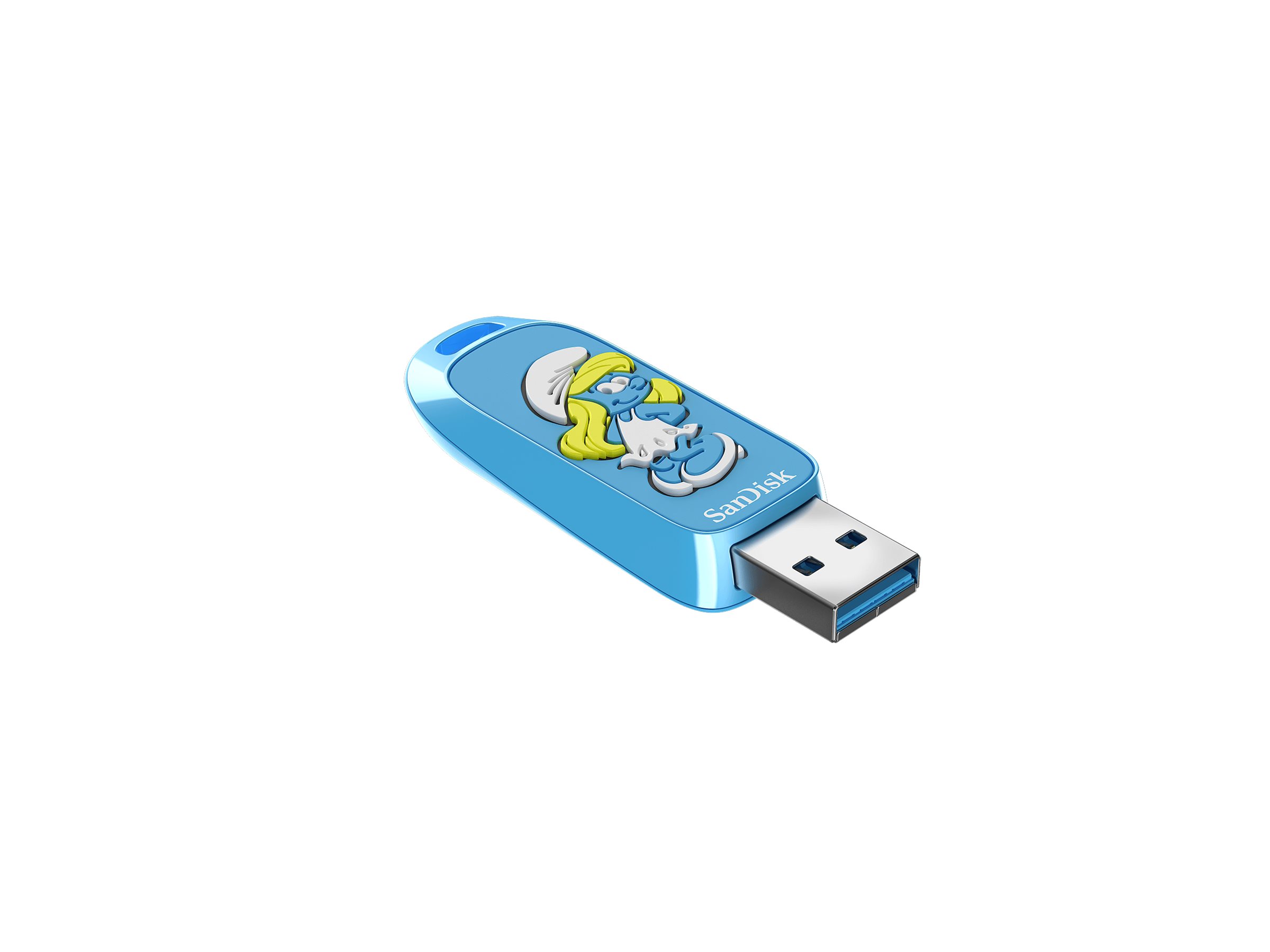 SanDisk Smurfs - Smurfette Edition USB-Flash-Laufwerk, Ansicht 3