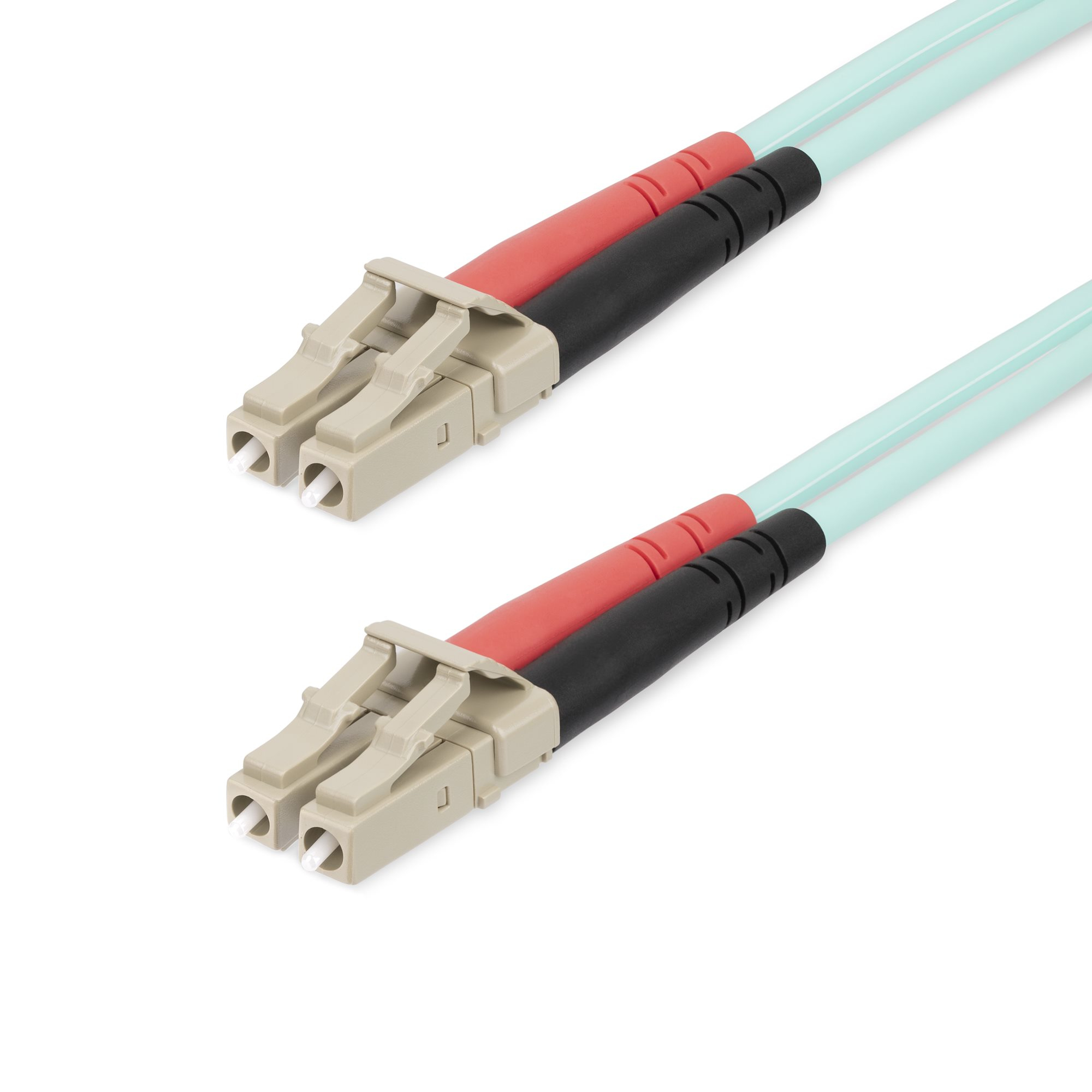 StarTech.com 25m (82ft) LC/UPC to LC/UPC OM4 Multimode Fiber Optic Cable, 50/125µm LOMMF/VCSEL Zipcord Fiber, Ansicht 2