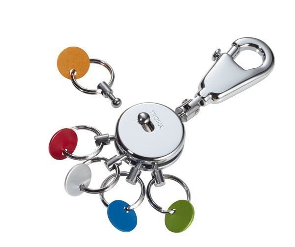 Troika Schlüsselanhänger PATENT/Colour glänzend, Ansicht 3