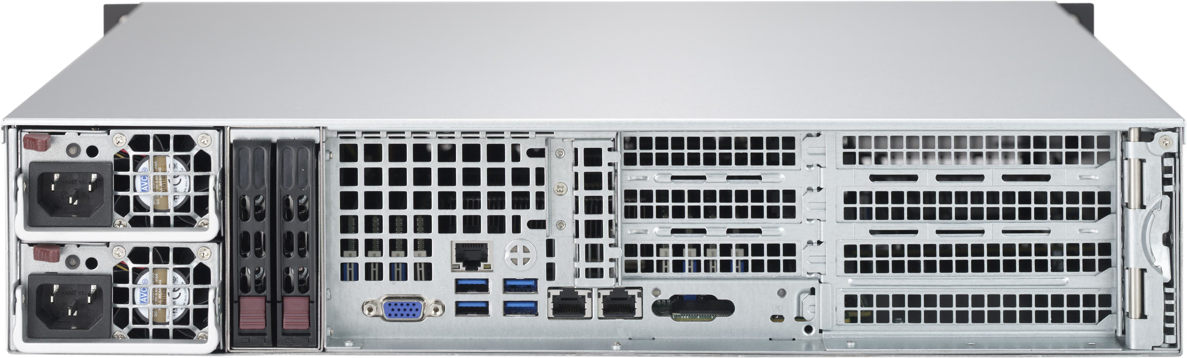 Supermicro SC825M BTQC-R802WB - Rack-Montage 2U, Ansicht 2