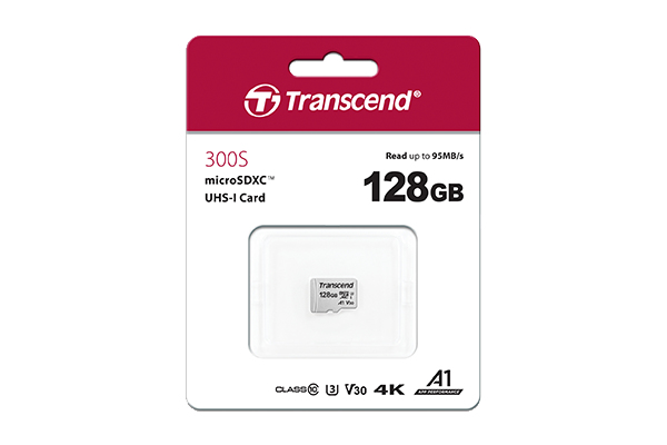 Transcend 300S - Flash-Speicherkarte - 128 GB, Ansicht 2
