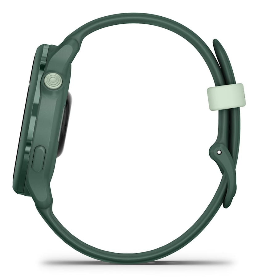 Garmin vívoactive 6 - 42 mm - metallisches Jaspargrün - Silikon - Handgelenkgröße: 125-190 mm - Anzeige: 1.2, Ansicht 3