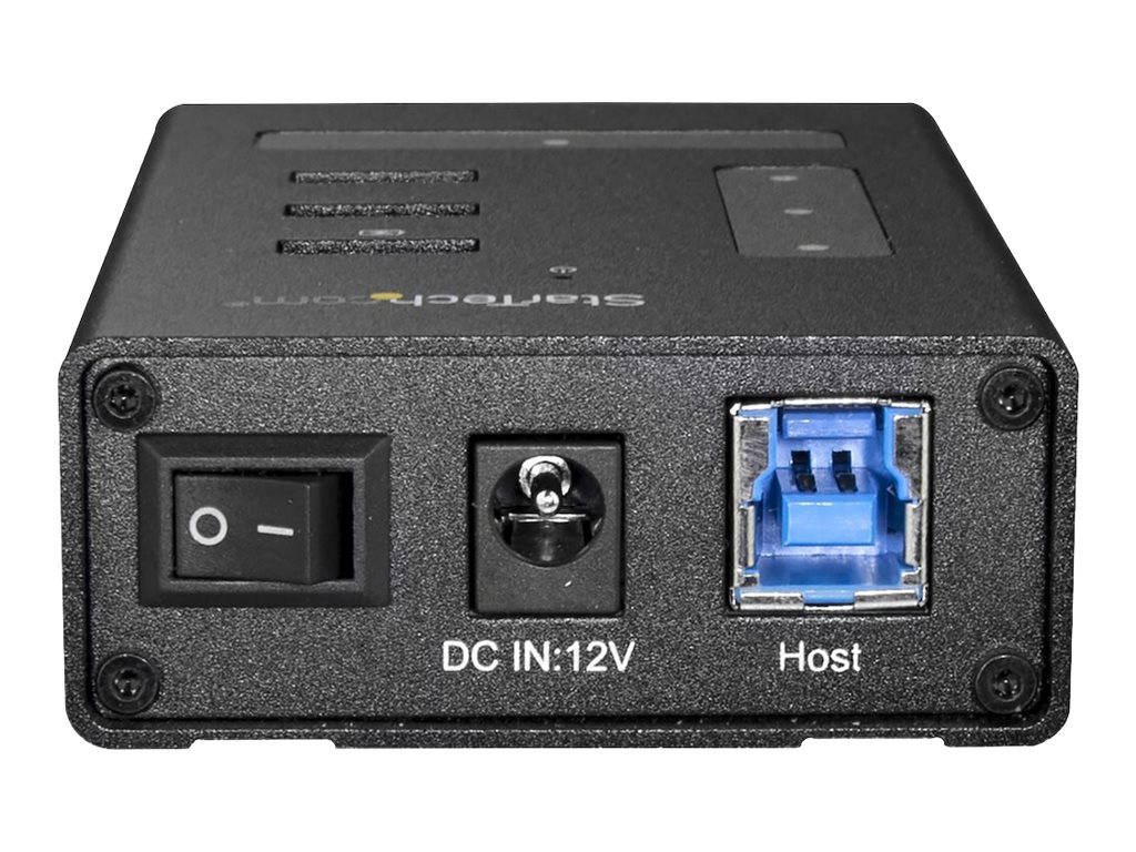 StarTech.com 4 Port USB Hub - Metall - USB-A zu 3x USB-A und 1x USB-C, Ansicht 2