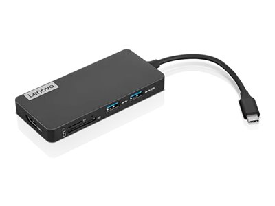 Lenovo USB-C 7-in-1 Hub - Dockingstation - USB-C