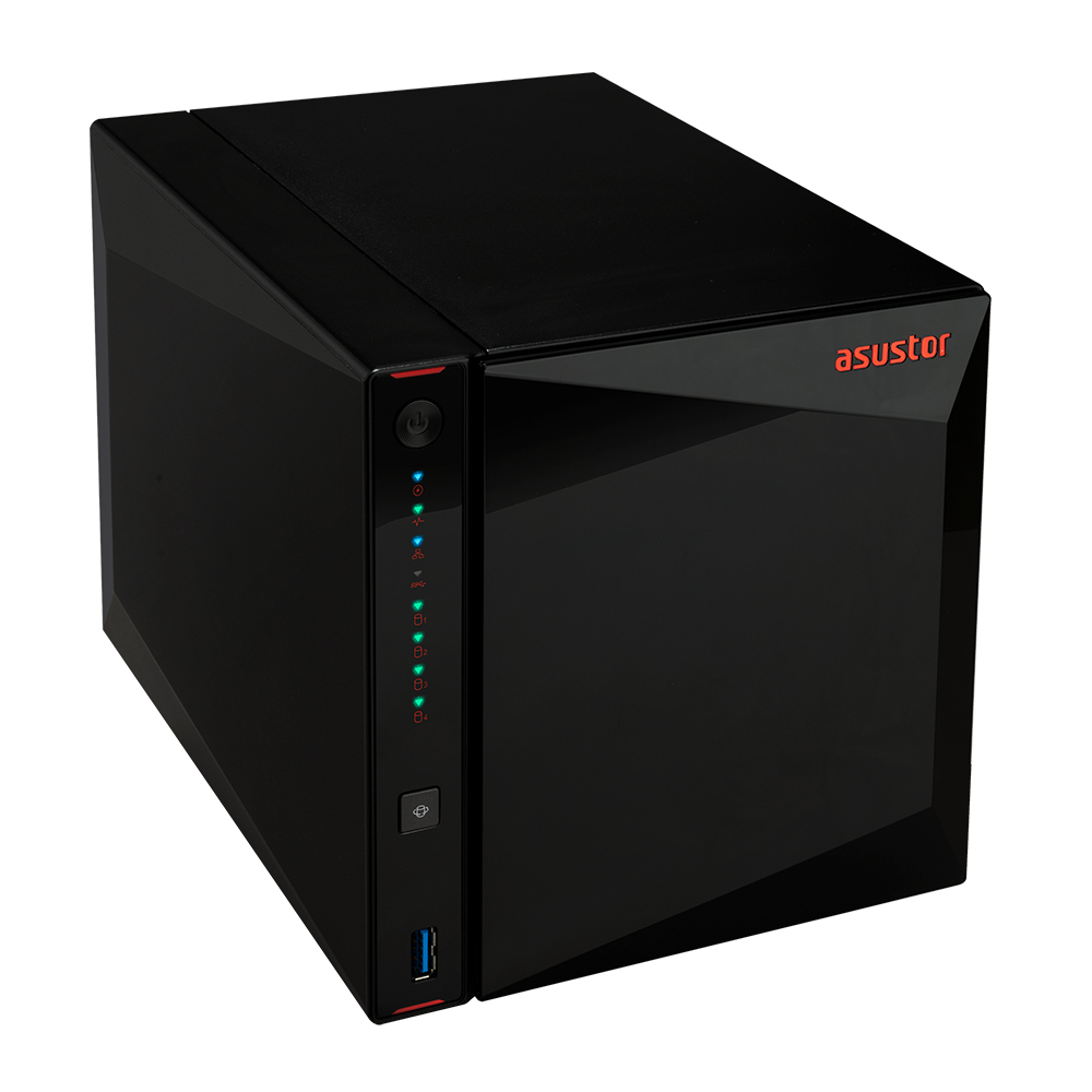 Asustor Nimbustor 4 AS5304T - NAS-Server - 4 Schächte, Ansicht 4