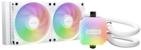 Be Quiet! Light Loop White 240mm Water Cooler AIO 2 x Wings LX 120 mm PWM high-speed - AMD Sockel AM4 (Ryzen)