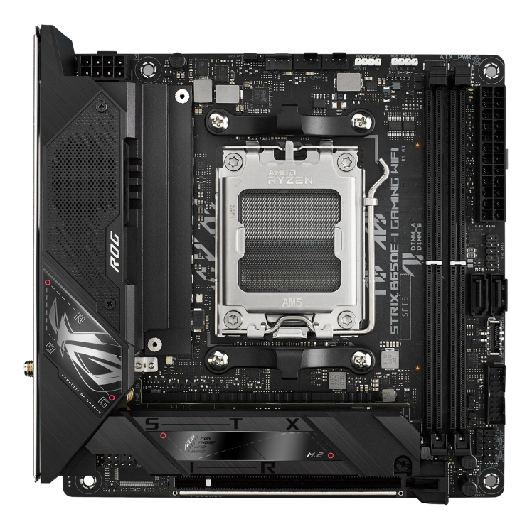 ASUS ROG Strix B650E-I Gaming WiFi - Motherboard - Mini-ITX - Socket AM5 - AMD B650 Chipsatz, Ansicht 3