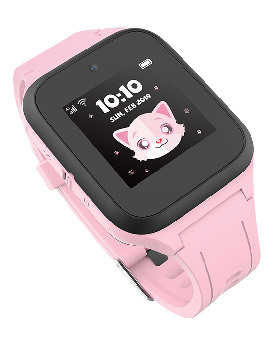 TCL Movetime Family Watch MT40 - Intelligente Uhr mit Band - Gummi - Handgelenkgröße: 135-200 mm - Anzeige 3.3 cm (1.3), Ansicht 4