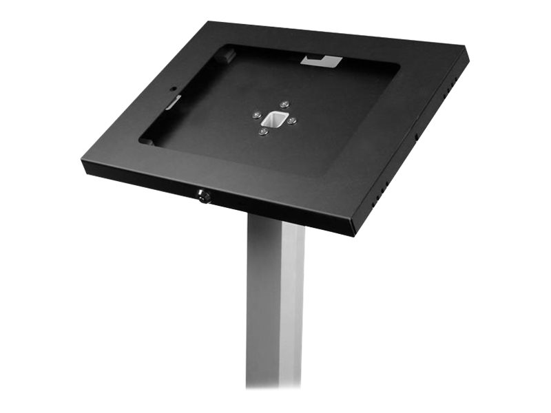 StarTech.com Startech Verschließbarer Bodenständer für iPad - Metall Tablet Gehäuse - Unterstützt 9.7" iPad, iPad Air, iPad Pro - Befestigungskit (Füße, Stange, Halter, Anschlussstück für Stange, Pol Basis, Basis)