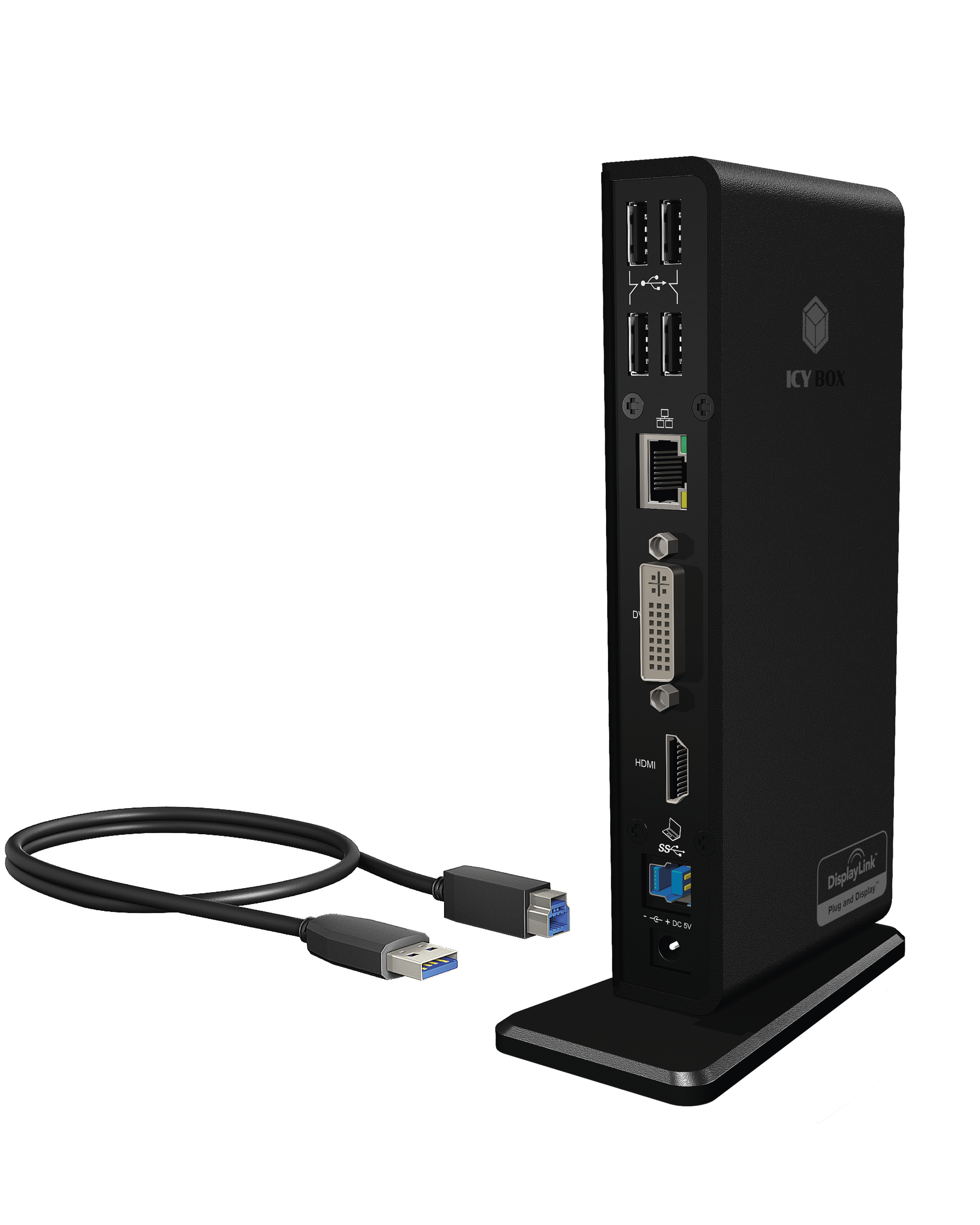 ICY BOX ICY BOX IB-DK2241AC - Dockingstation, Ansicht 2