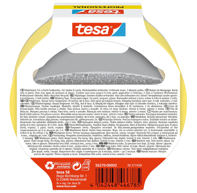 Tesa Malerband Professional 25m x 25mm, Ansicht 2