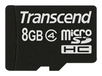 Transcend Flash-Speicherkarte - 8 GB - Class 4, Ansicht 2