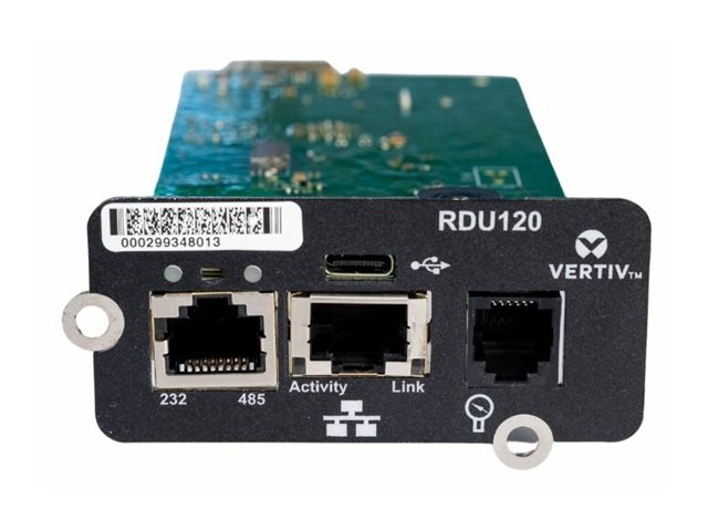 Vertiv Liebert Intellislot RDU120 - Fernverwaltungsadapter, Ansicht 2
