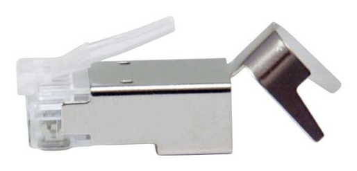 Equip Stecker Cat8.1 geschirmt RJ45 50Stk silber, Ansicht 4