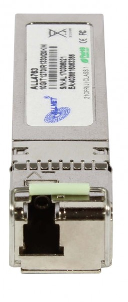 ALLNET SFP+-Transceiver-Modul - 10GbE - über Glasfaser - LC Single-Modus - bis zu 20 km - 1270 (TX), Ansicht 4