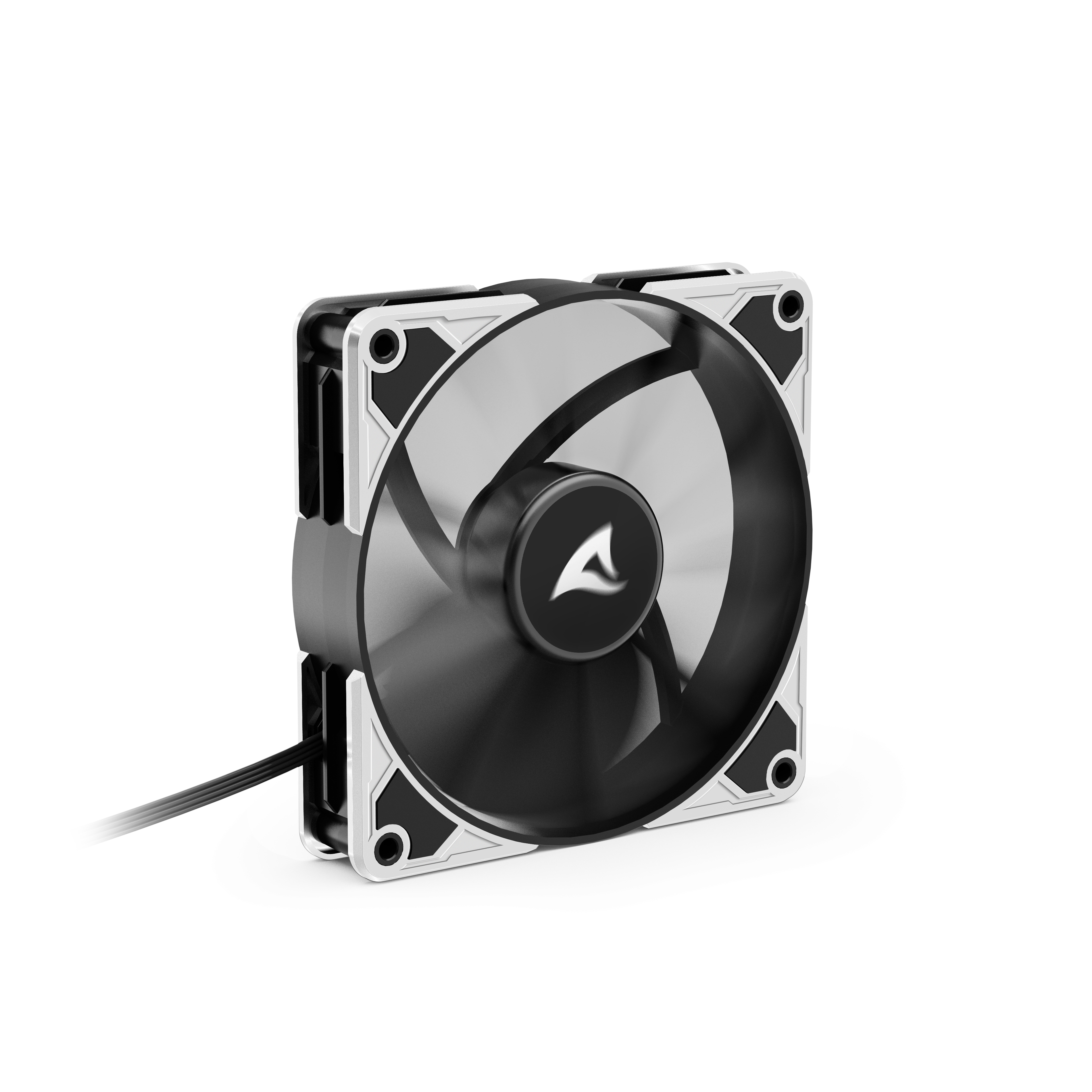 Sharkoon SilentStorm BW120 PWM - Ventilator - 12 cm - 450 RPM - 1400 RPM - 89,06 m³/h - Beere, Ansicht 4