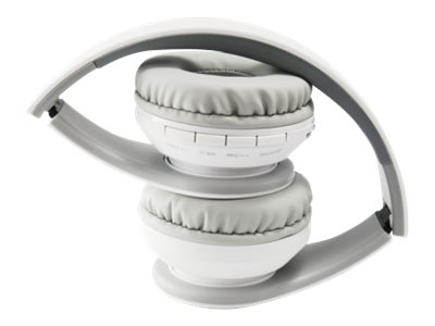 Conceptronic Parris 01W - Kopfhörer mit Mikrofon - Kabellos - Bluetooth