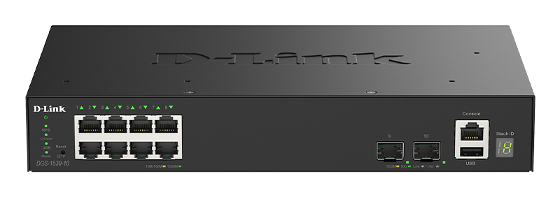 D-Link SmartPro DGS-1530-10 - Switch - Smart, Ansicht 3