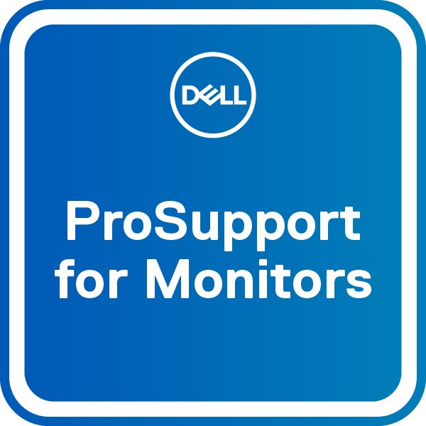 Dell Erweiterung von 3 jahre Basic Advanced Exchange auf 5 jahre ProSupport for monitors, 5 Jahr(e), 24x7x365