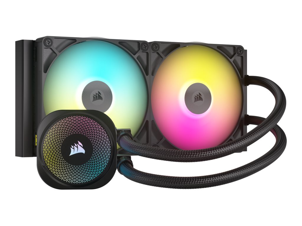 Corsair iCUE Link TITAN 280 RX RGB - Prozessor-Flüssigkeitskühlsystem - Kühlergröße: 280 mm - (für: AM4 LGA1700 AM5 LGA1851)