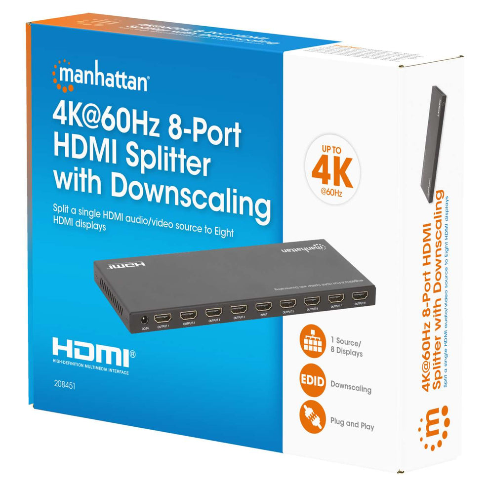 Manhattan Video-/Audio-Splitter - 4K@60Hz, with downscaling, Ansicht 2