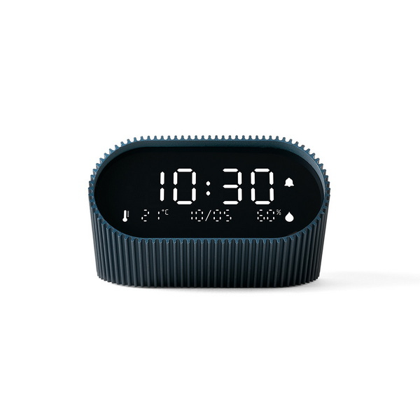 LEXON Ray Clock Wecker blau, Ansicht 2
