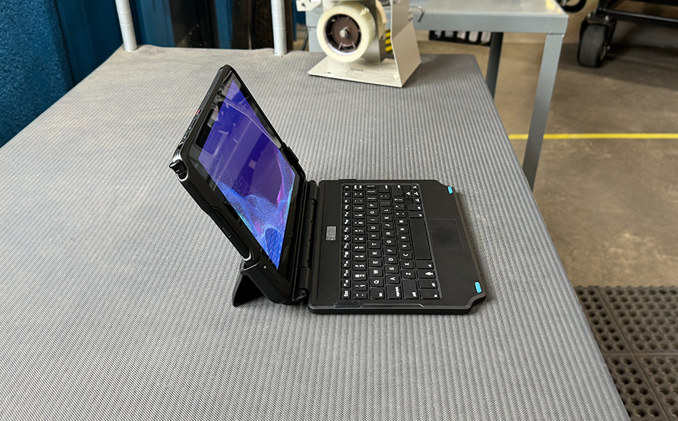 Gamber-Johnson Tastatur und Foliohülle - schlank, anbringbar - TL: US, QWERTY, Ansicht 2