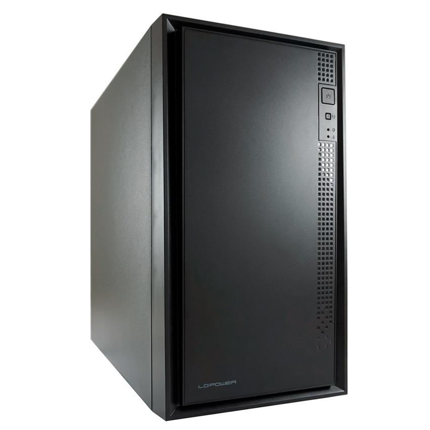 LC-Power 2016MB - Micro Tower - PC - Schwarz - micro ATX - Mini-ITX - Metall - Kunststoff - 15,5 cm, Ansicht 3