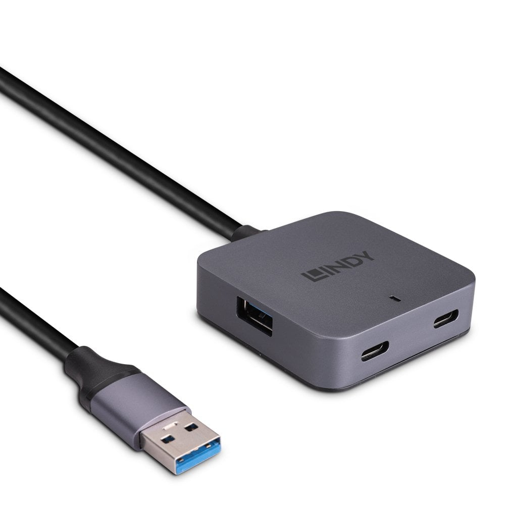Lindy 5m USB 3.0 Hub 4 Ports - Digital/Daten, Ansicht 2