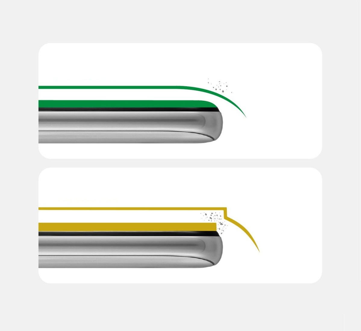 4smarts Second Glass X-Pro - Bildschirmschutz für Handy, Ansicht 3