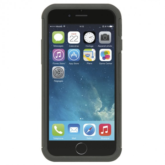 Mobilis 013011 - Cover - Apple - iPhone 8/7/6/6S - 11,9 cm (4.7 Zoll) - Schwarz