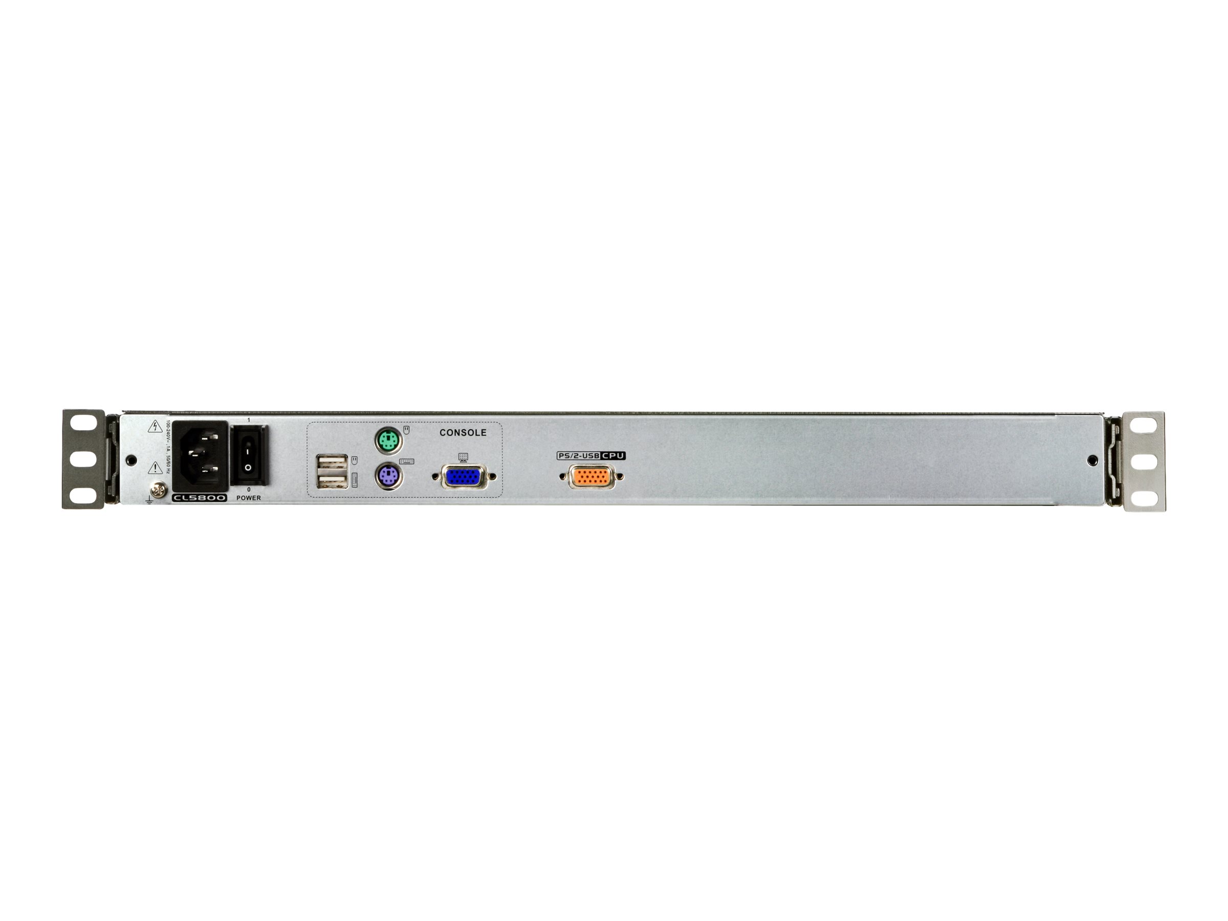 ATEN Slideaway CL5800N - KVM-Konsole - PS2 USB - Deutsch - 48.3 cm (19)