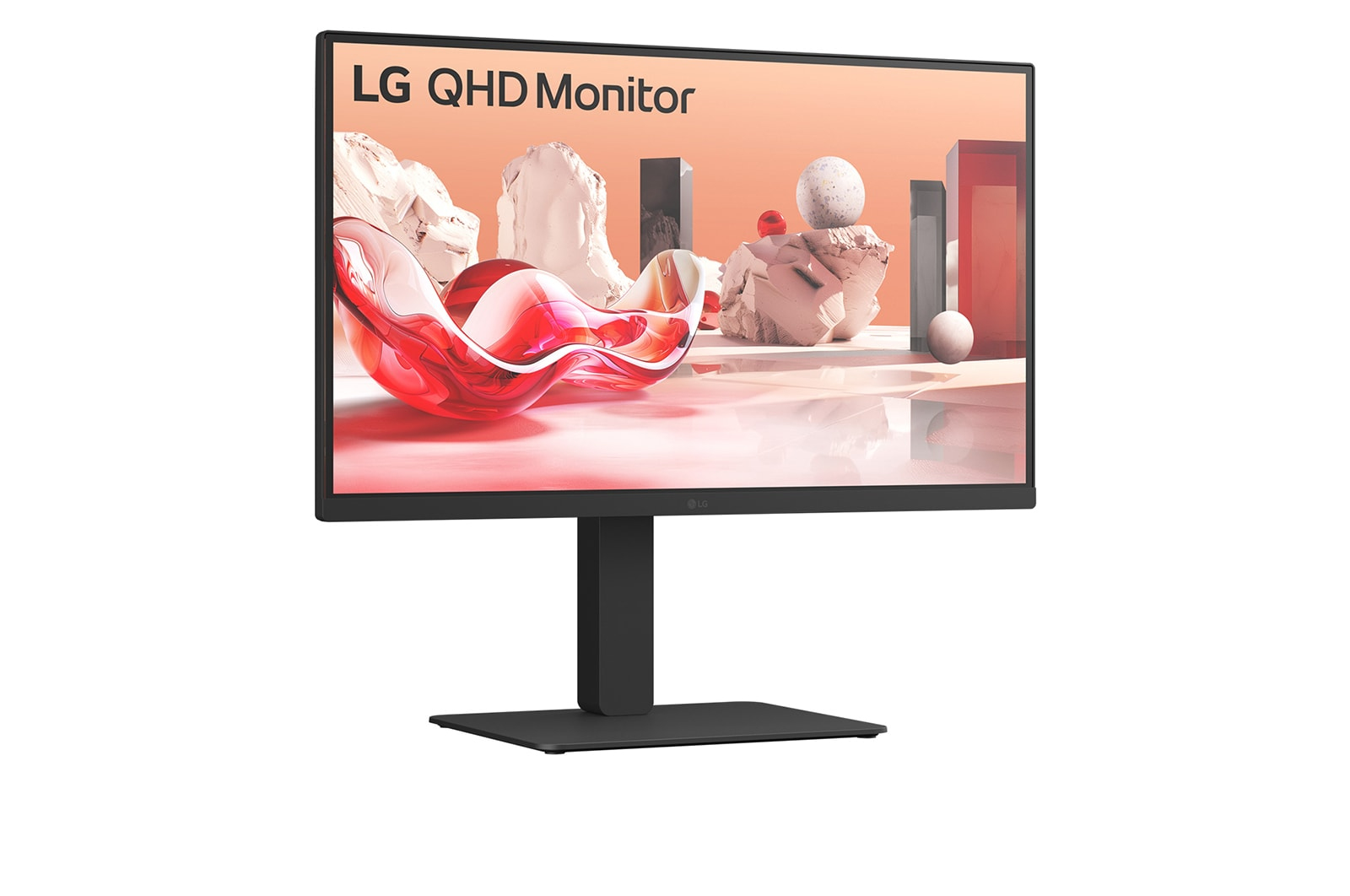 LG 27BA75QB-B.AEU - Flachbildschirm (TFT/LCD) - 68,6 cm - 5 ms - IPS - HDMI - USB Typ C - Kopfhörer Ausgang, Ansicht 2