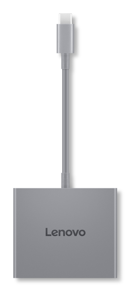 Lenovo USB-C 4 in 1 travel hub Gen2, Ansicht 3