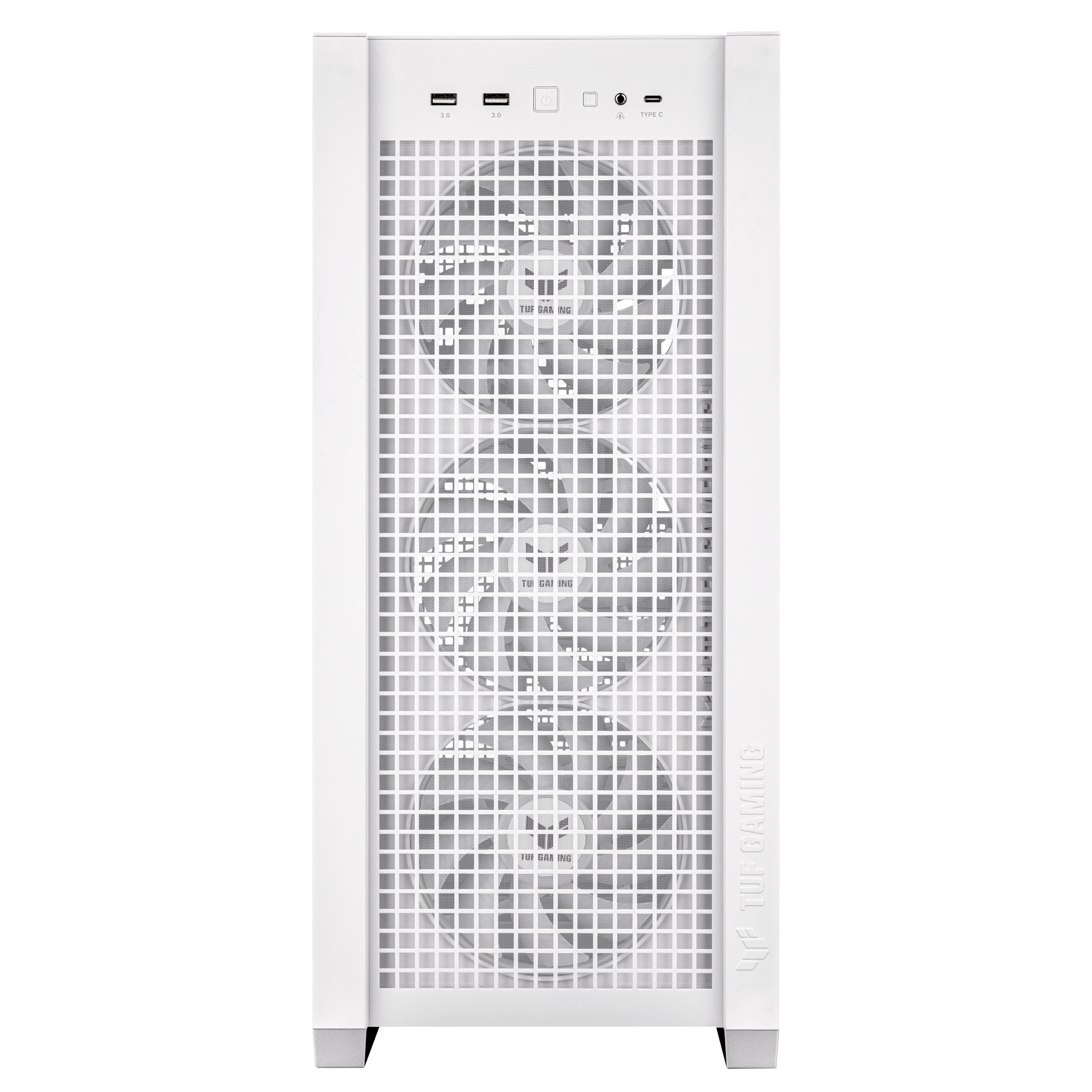ASUS TUF Gaming GT302 - Mid tower - E-ATX - Seitenteil mit Fenster (gehärtetes Glas), Ansicht 2