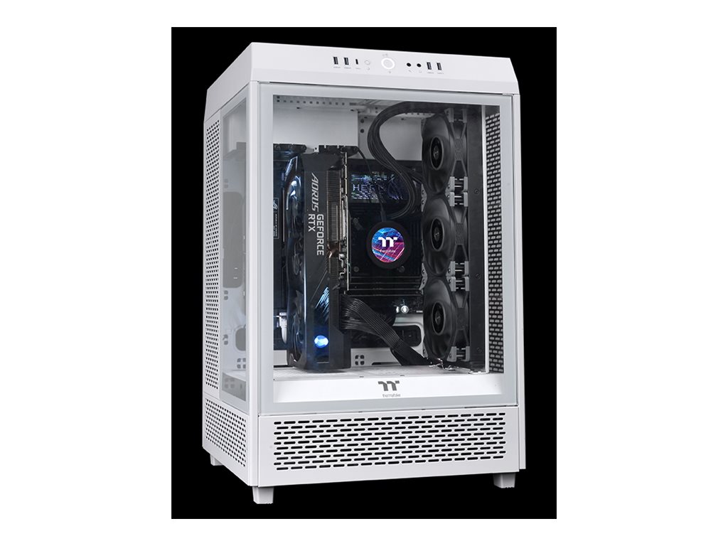 Thermaltake The Tower 500 Snow - Mid tower - E-ATX - Seitenteil mit Fenster (gehärtetes Glas), Ansicht 5