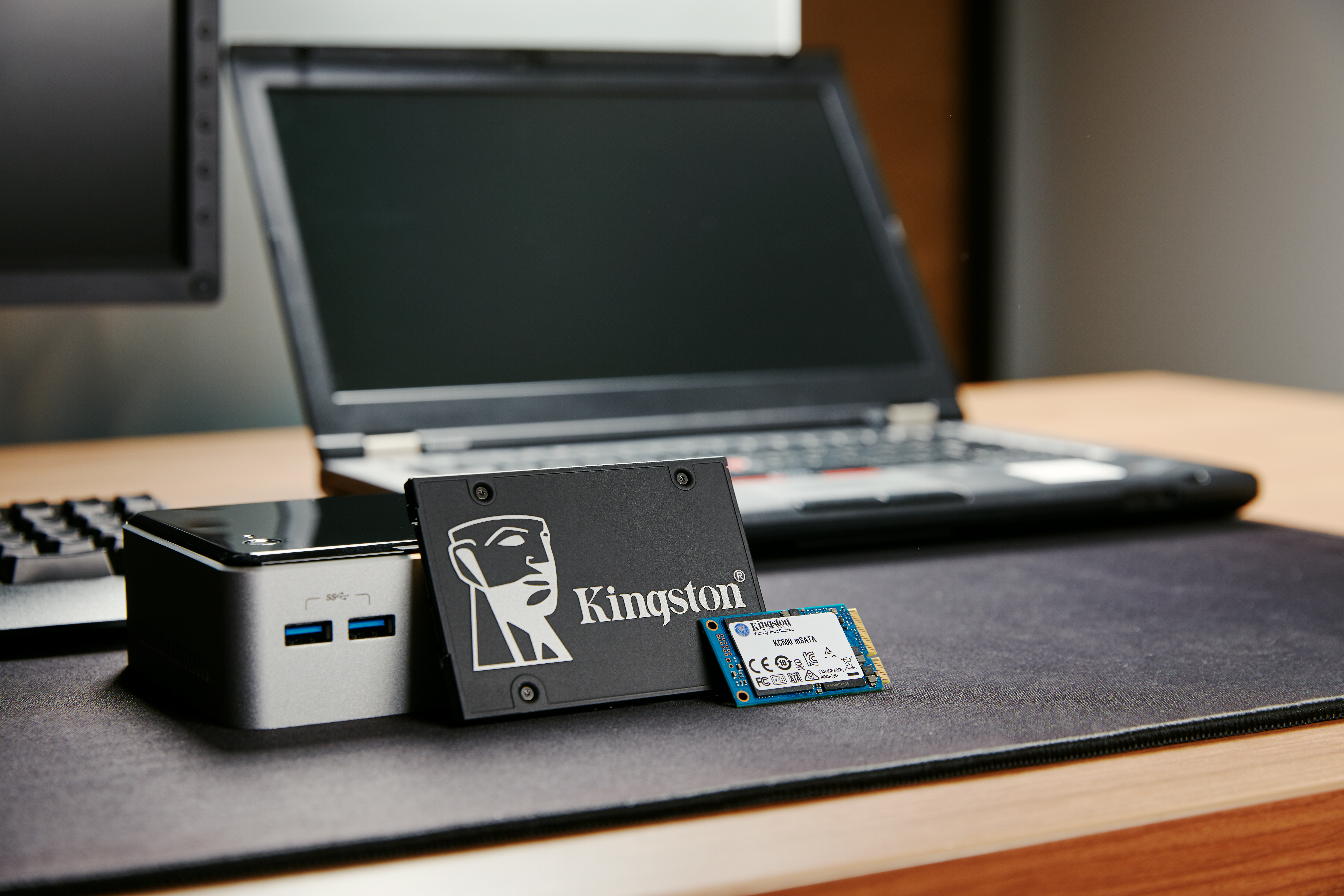 Kingston KC600 - SSD - verschlüsselt - 512 GB - intern - 2.5 (6.4 cm), Ansicht 4