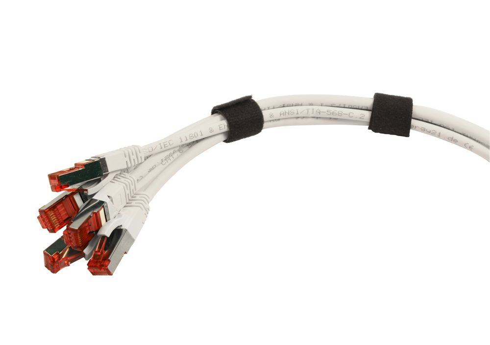 Synergy 21 S215680 - Hook & loop cable tie - Nylon - Polypropylen (PP) - Schwarz - 25 m - 20 mm - 1 mm, Ansicht 3