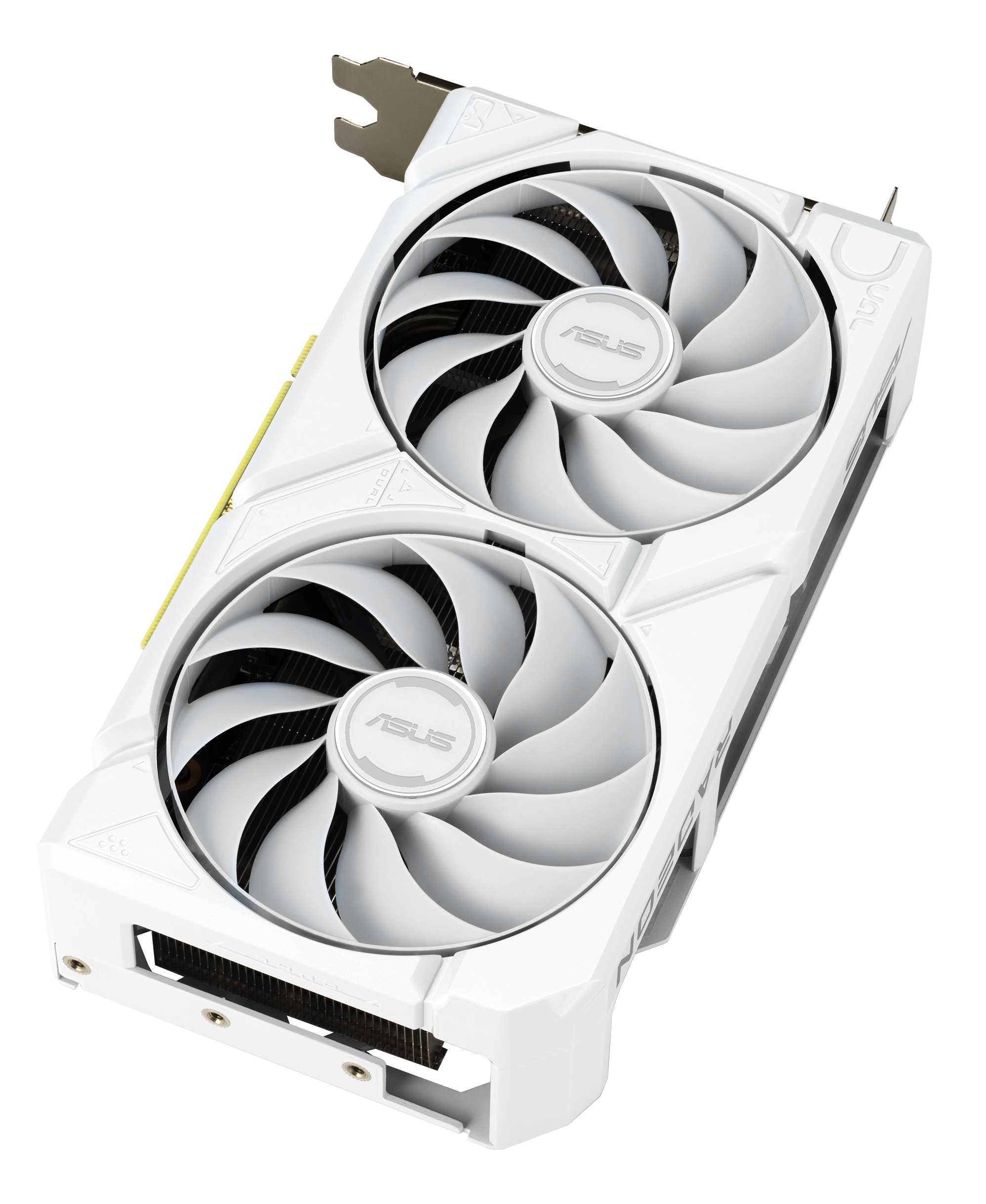 ASUS DUAL Radeon RX 9060 XT 16GB DUAL-RX9060XT-16G-WHITE DDR6 Grafikkarte, HDMI/DP, Ansicht 4