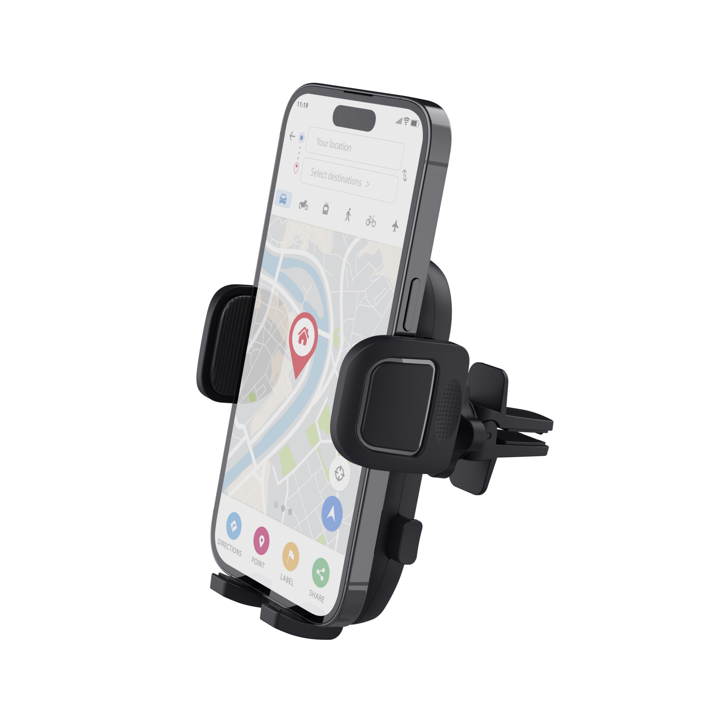 Trust Runo - Halterung für Kfz für Handy - with air vent mount, Ansicht 2