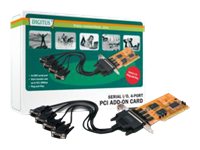 DIGITUS 4-Port Serielle Schnittstellenkarte PCI
