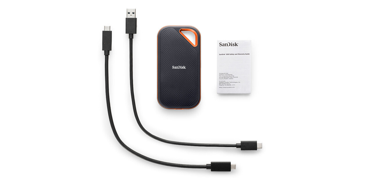 SanDisk Extreme PRO Portable V2 - SSD - 4 TB - extern (tragbar), Ansicht 4