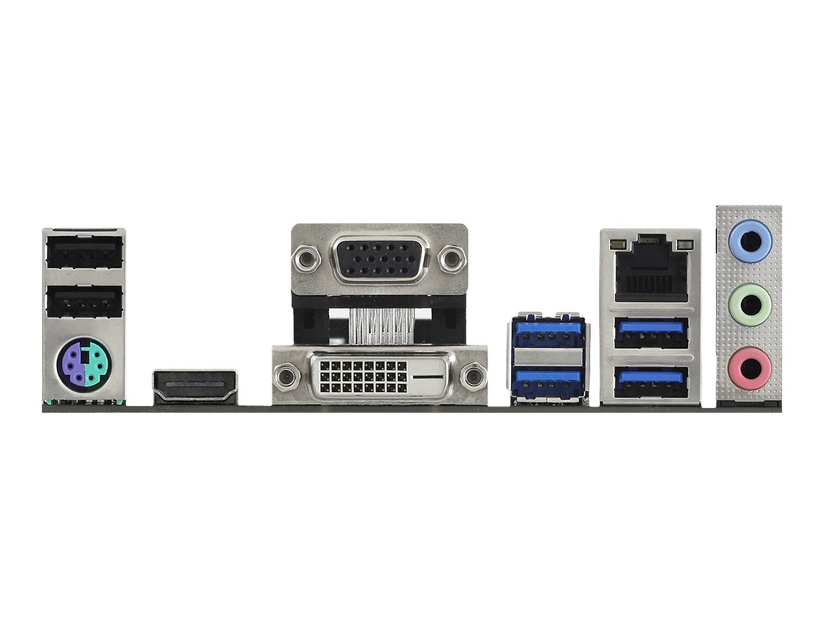 ASRock A520M-HDV - Motherboard - micro ATX - Socket AM4 - AMD A520 Chipsatz - USB 3.2 Gen 1 - Gigabit LAN - Onboard, Ansicht 4