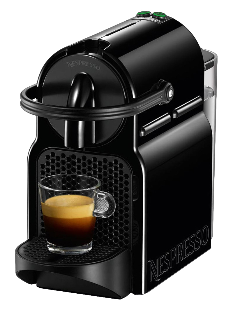 De Longhi Nespresso Inissia EN 80.B Coffee machine 19 bar black EN80B ...