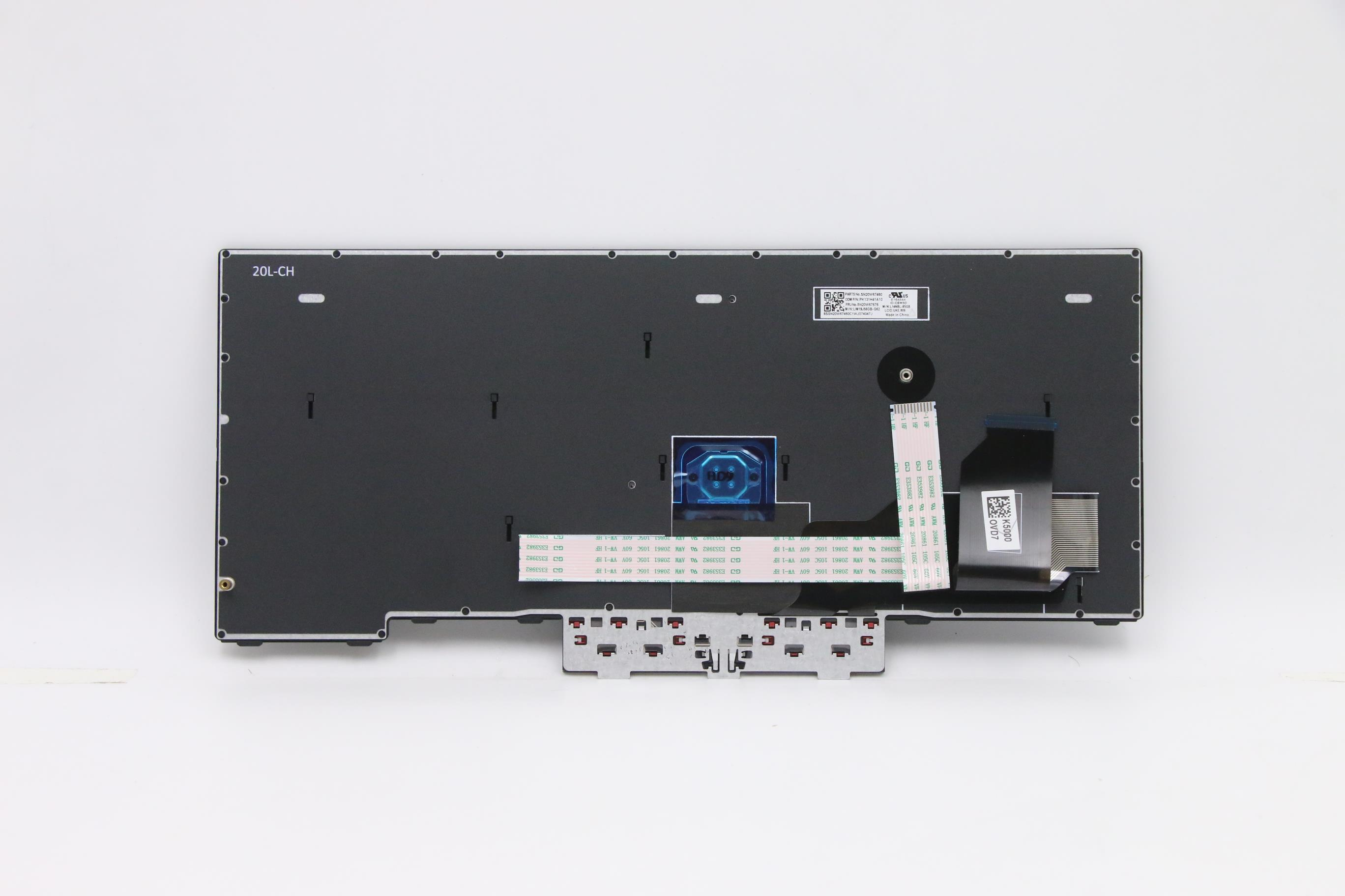 Lenovo Chicony - Ersatztastatur Notebook - GB - für ThinkPad L14 Gen 1 20U1, Ansicht 3