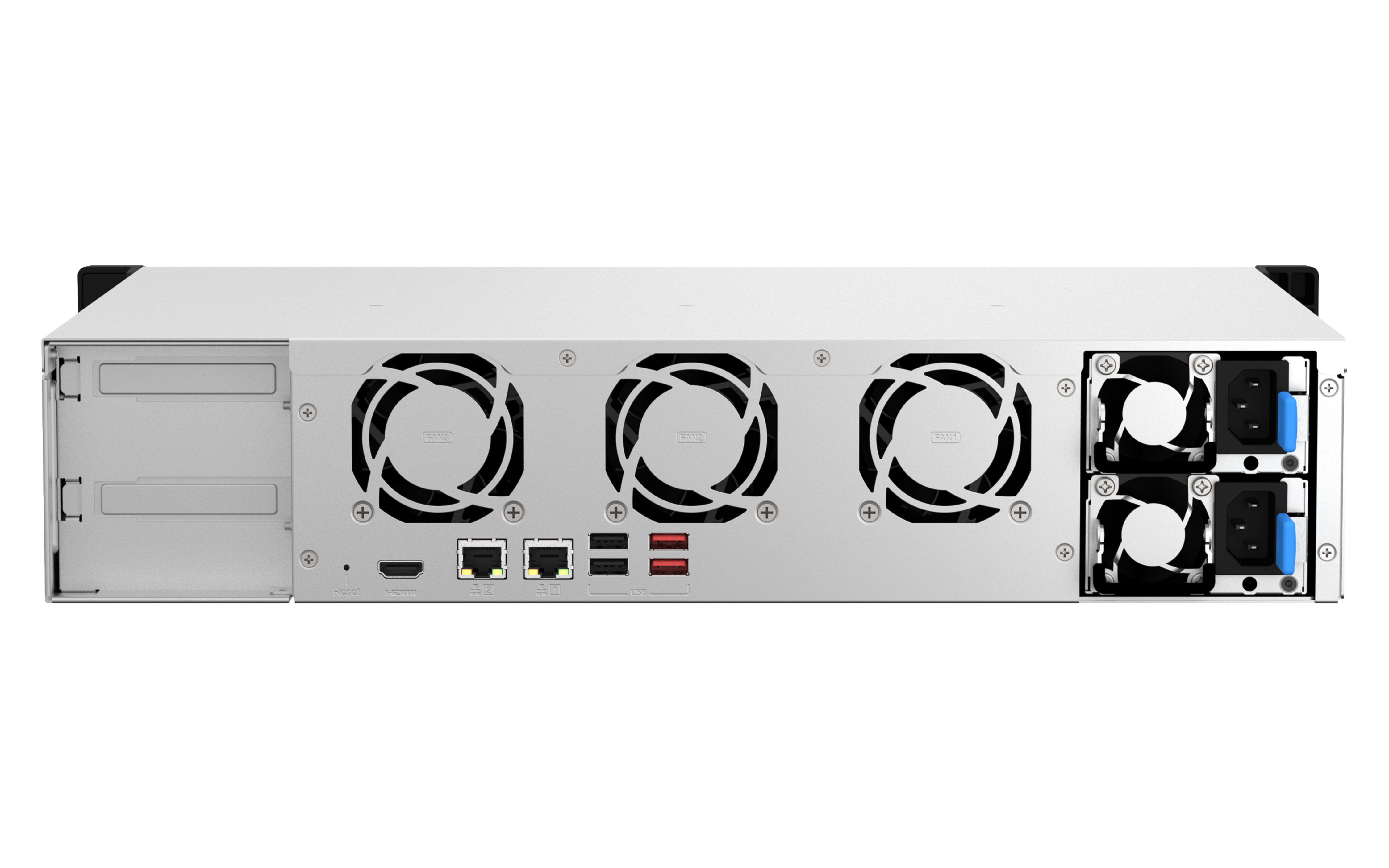 QNAP TS-864eU-RP - NAS-Server - 8 Schächte - Rack, Ansicht 2