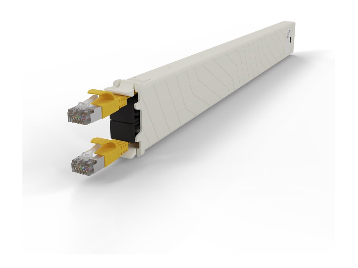 PATCHBOX patchbox.one - Kupferkassette - einziehbar - FTP / STP 0,8 m gelb, Ansicht 4
