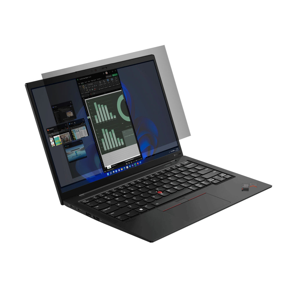 Targus 4Vu - Blickschutzfilter für Notebook - entfernbar - Klebestreifen, Schiebelaschen, Flexi-Scharniere - 14, Ansicht 3