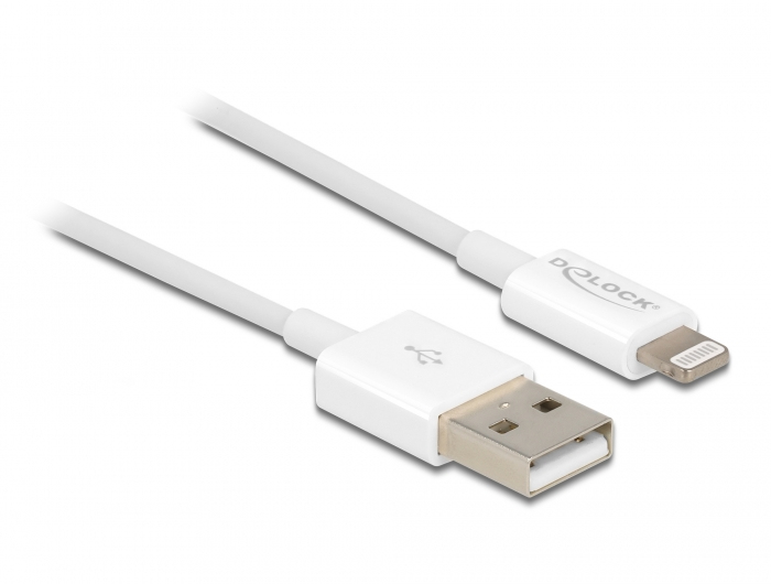 Delock Lightning-Kabel - USB männlich zu Lightning männlich, Ansicht 2